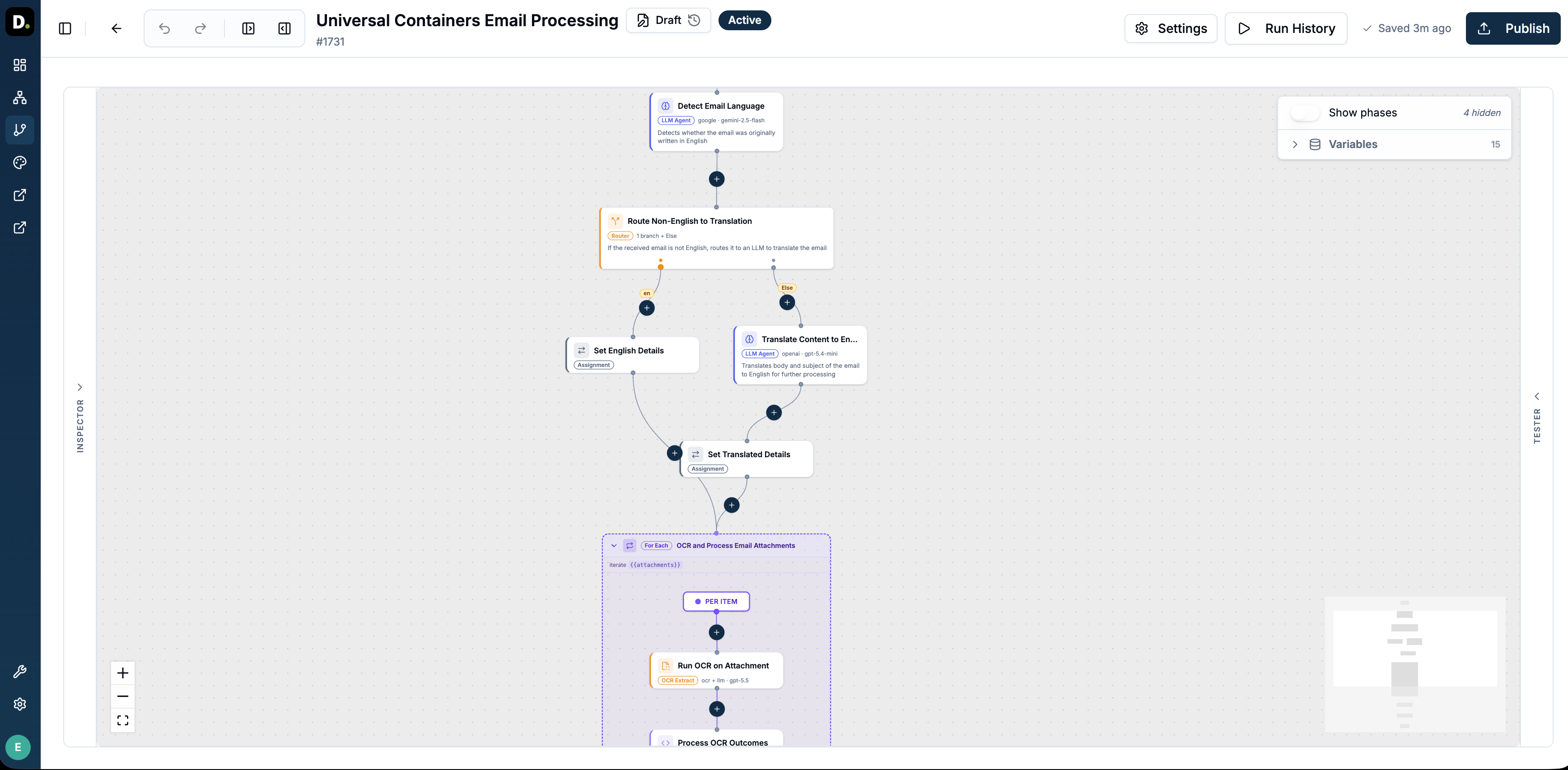 TrueServe workflow and copilot workspace for human support teams